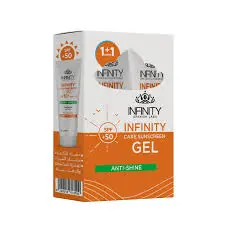 infinity sunscreen gel spf+50 1+1 offer