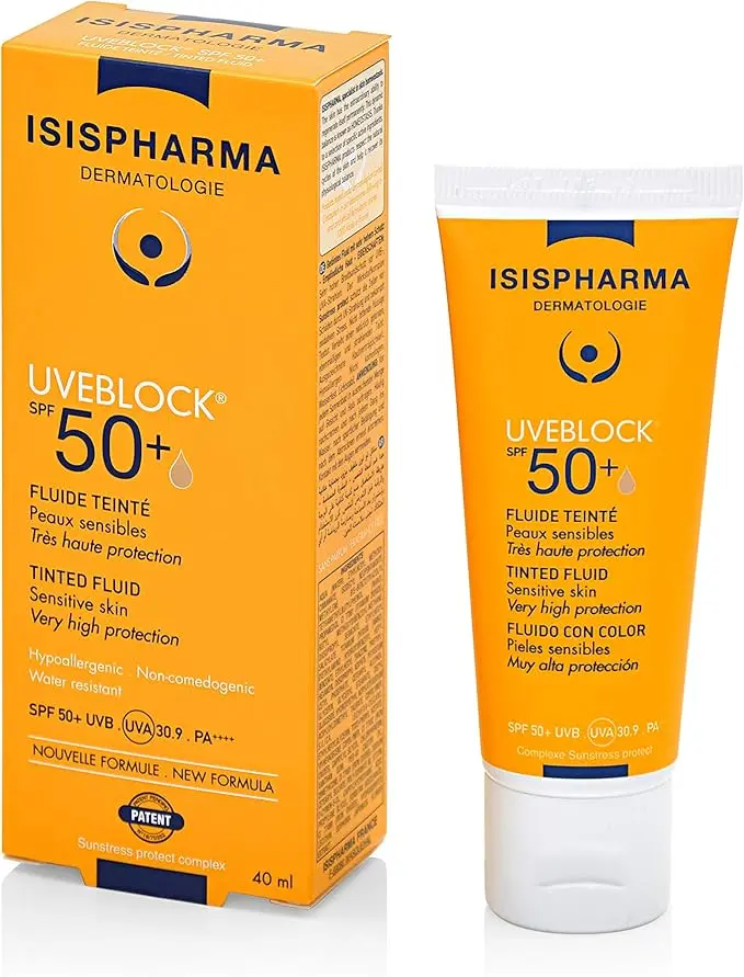 ISIS UVEBLOCK 50+ FLUID LIGHT TINT 40 ML