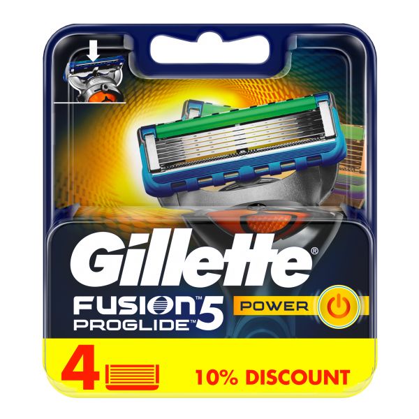 GILLETE FUSION PROGLDE POWER 4 موس