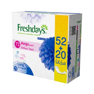 [71290] freshdays long 52+20 free