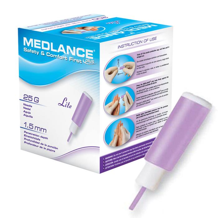 medlance 1.5mm 200 lancets
