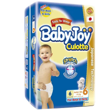 BABY JOY BOY CULOTTE 6 XXL+16 KG 34 PCS