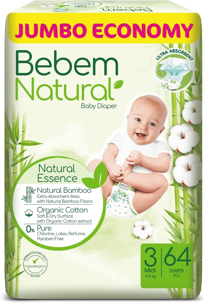 BEBEM PANTS 3 64DIAPER
