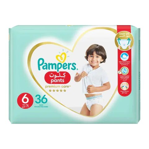 pampers ksa 6 culotte 36pcs