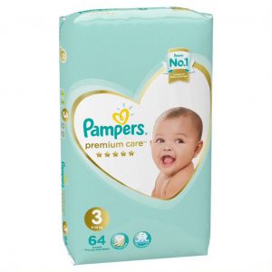 [pk3] PAMPERS KSA 3*64PCS New