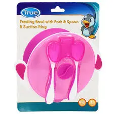 TRUE FEEDING BOWL(FORK&SPOON&SUCTION RING)