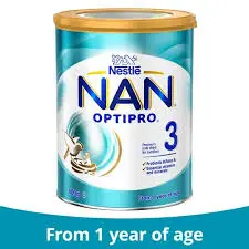 nan opti pro 3 milk 800gm