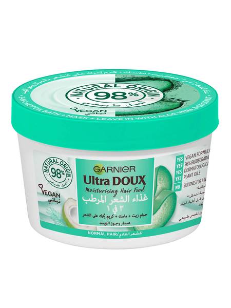 [77132] GARNIER Ultra Doux 3*1 normal hair 350ml