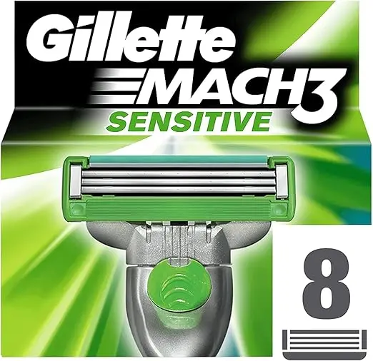 [77085] GILLETE MACH3 3 PC. امواس