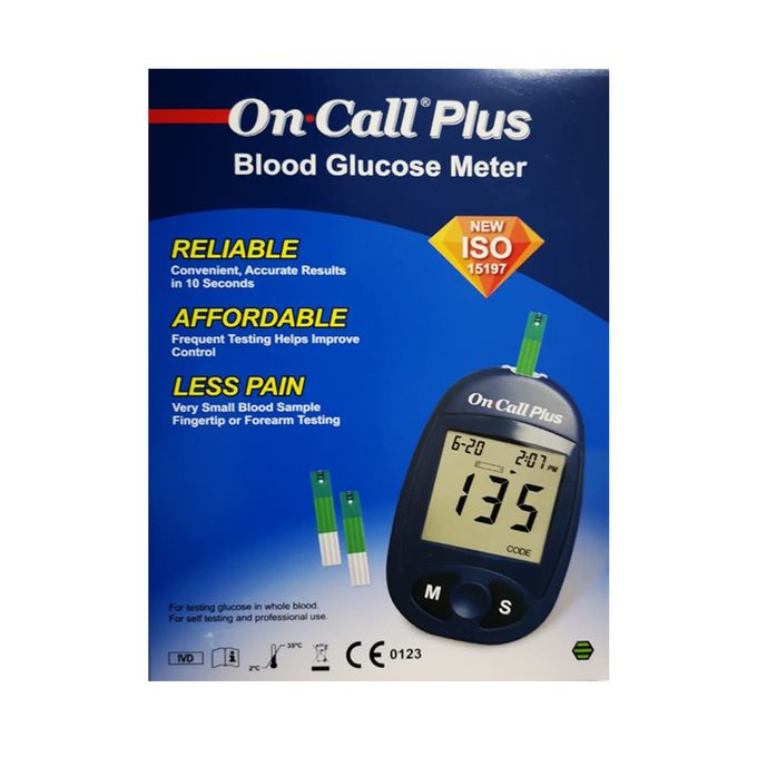 [77551] on call blood glucose meter