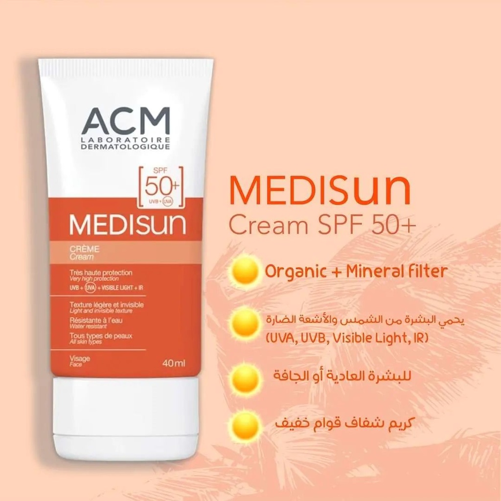 [77023] ACM MEDISUN SPF+50 CREAM 40ML