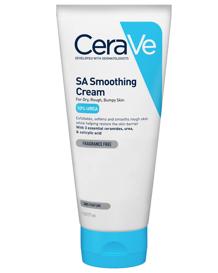 CERAVE SA SMOOTHING CREAM - سيرافي اس ايه كريم منعم للبشرة الخشنة | 177 مل | كريم | لتنعيم وتقشير البشرة الخشنة
