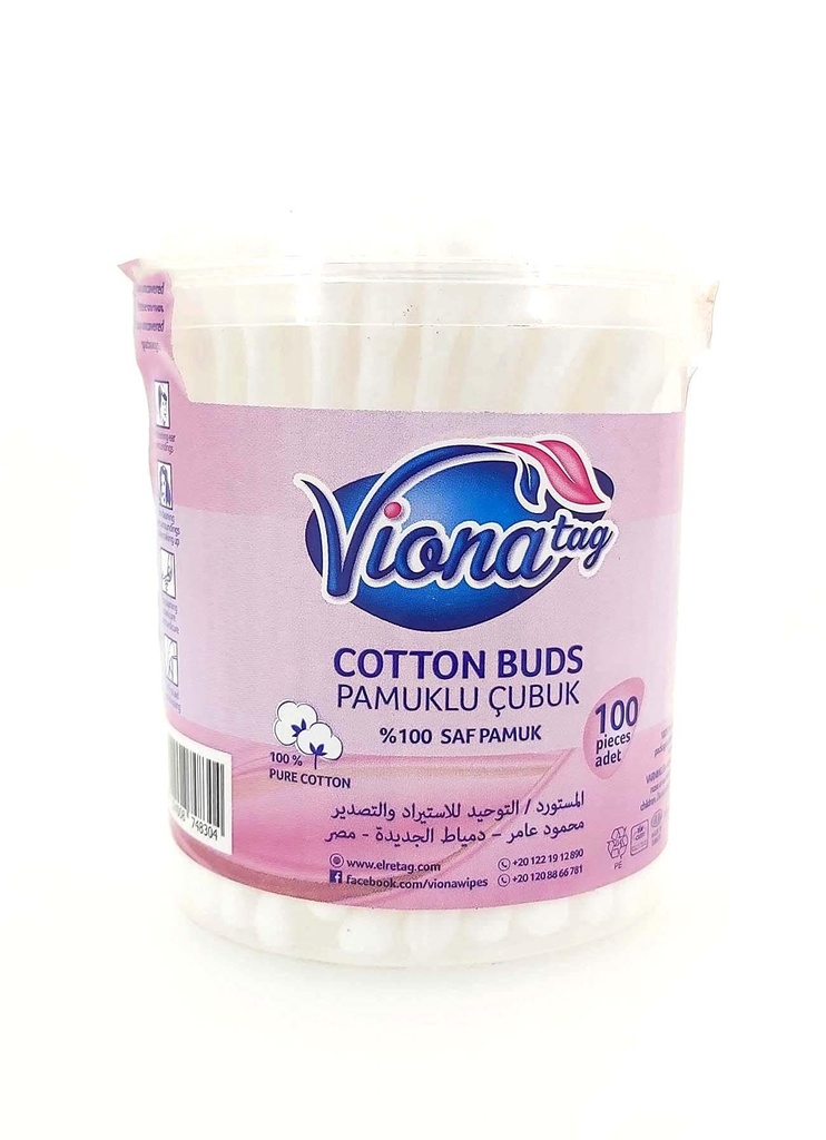 [72768] viana 100 cotton buds