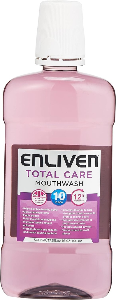 EN LIVEN TOTAL CARE MOUTHWASH 500 ML