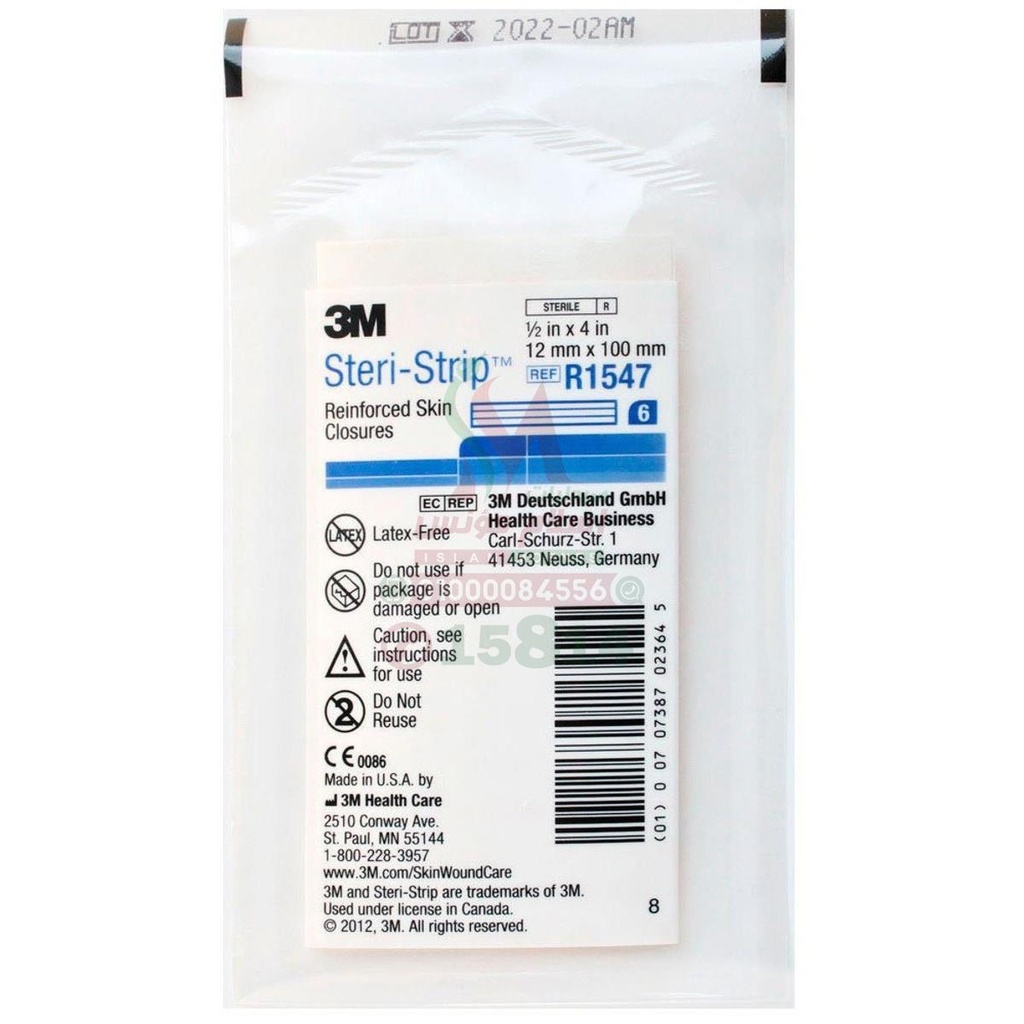 [56546] STERI STRIP R 1542( 6 )بلاستر بديل خياطة