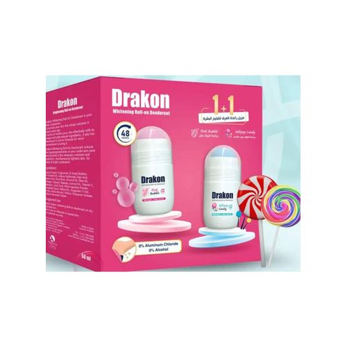 [78245] Drakon Lollipop Candy Whitening Roll on 1+1