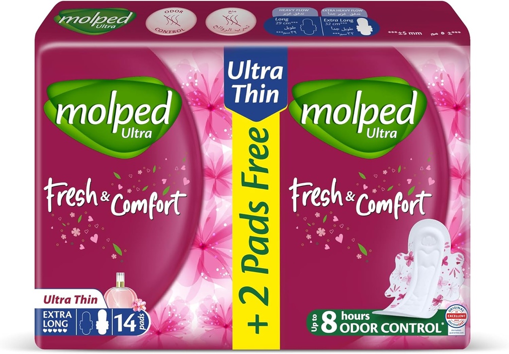 Molped Ultra -Extra Long - 14 Pads
