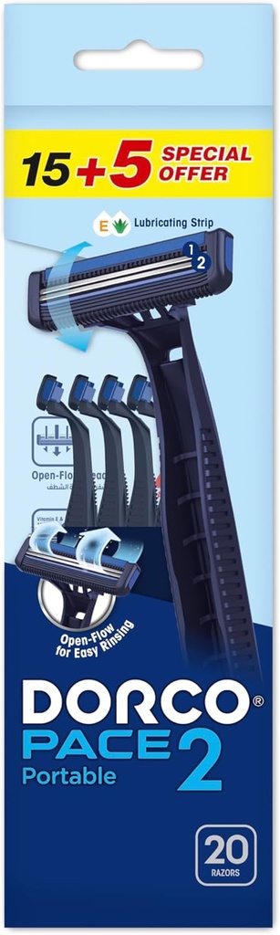 DORCO PACE 2 PLUS DISPOSABLE