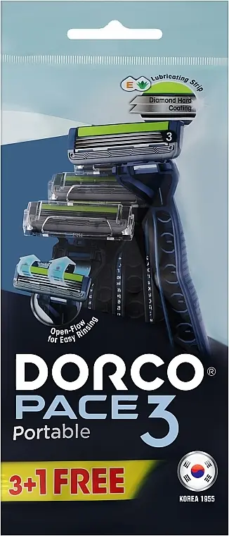 dorco pace 6 disposable 4pcs