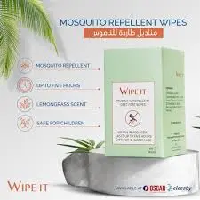 [78405] WIPE IT MOSQUITO REPELLENT 20 WIPES
