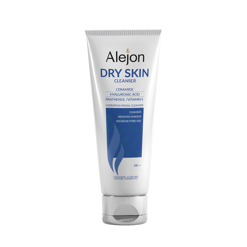 ALEJON DRY SKIN CLEANSER 150 ML - اليجون غسول البشرة الجافة | 150 مل | غسول موضعي | تنظيف البشرة بلطف وترطيبها بعمق ومنع الجفاف والتهيج