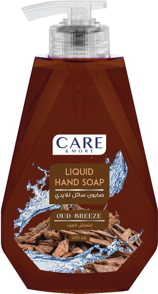 CARE AND MORE liquid hand soap oud 350ml