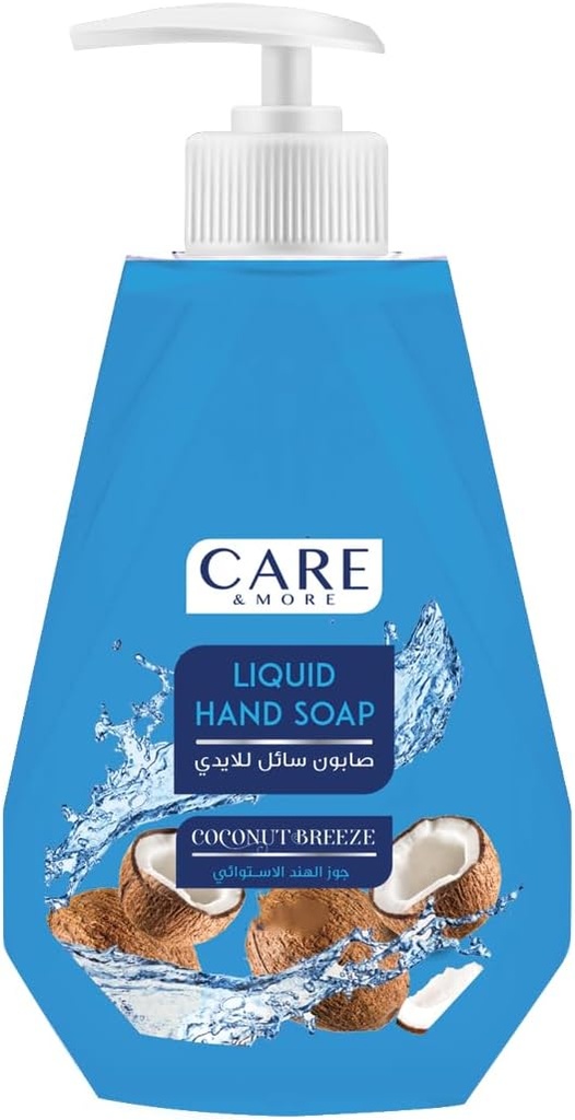 CARE AND MORE liquid hand soap coconut breez 520ml