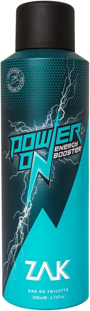 [78531] ZAK Power On Energy Boosting Fragrance 200ml