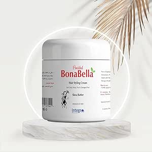BONABELLA HAIR CREAM - كريم بونابيلا لترطيب الشعر | 200 جم | كريم | تغذية الألياف ومنع الهيشان
