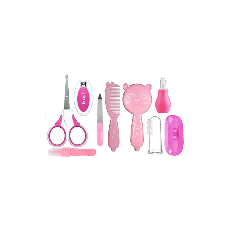 True – Baby Care Set – Blue & Pink – 8PCS – 0M+