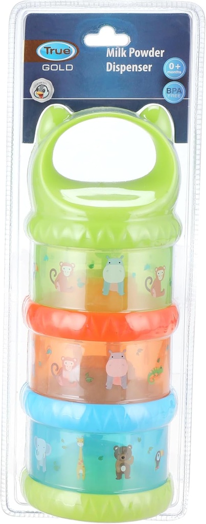 [78265] True gold powder milk dispenser 3 containers 180ML