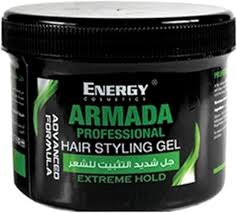[69542] ENERGY ARMADA HAIR GEL GREEN - انيرجي ارمادا جل اخضر | جل | لتثبيت وتغذية الشعر