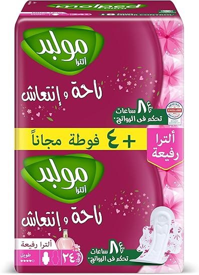 Molped Ultra - Fresh & Comfort - Long - 24 Pads