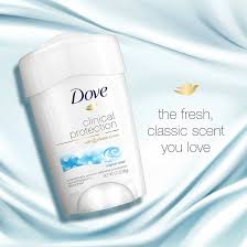 DOVE STICK CLINICAL PROTECT  ORIGINAL CLEAN 48GM
