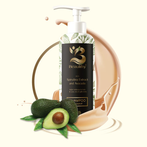 Beaulthy Shampoo With Spirulina Extract And Avocado 250ml