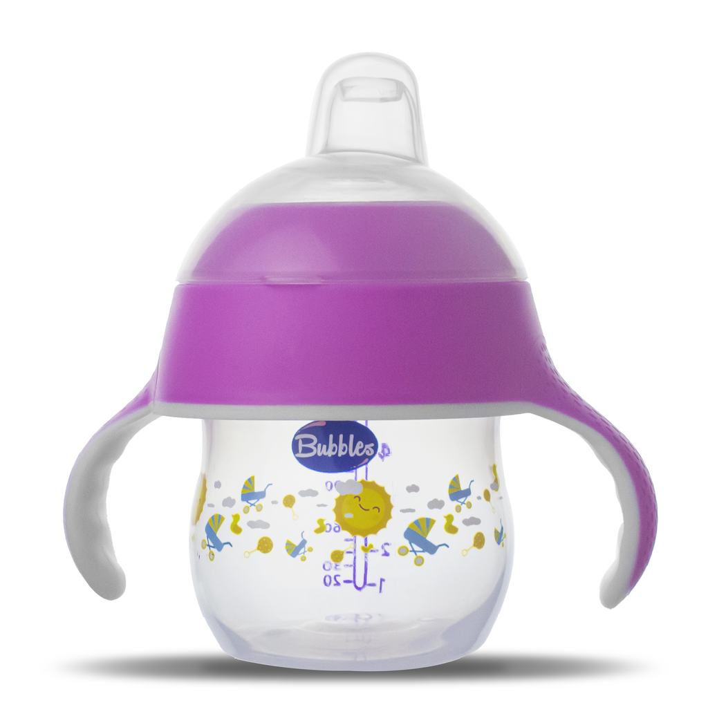 BUBBLES TRAINING CUP 150 ML - كوب تدريب بابلز | 150 مل | كوب اطفال | تعليم الشرب الذاتي والامان