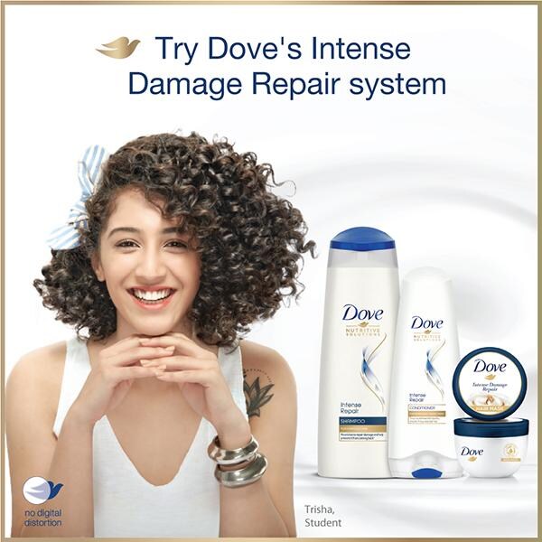 DOVE Intensive Repair Shampoo For Damaged Hair  400ML