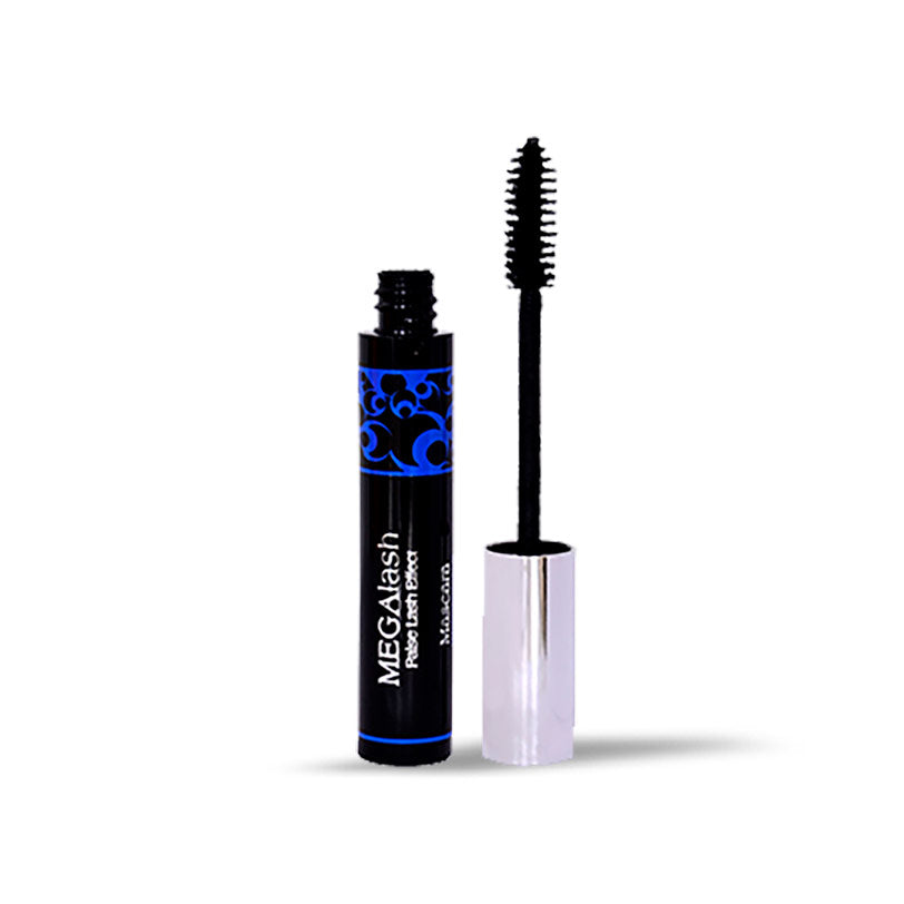 AMANDA WATERPROOF MEGA LASH MASCARA - اماندا ميجا لاش ماسكارا مقاومة للماء | 1 قطعة | مستحضر تجميل | تكثيف الرموش دراماتيكيا واضفاء طول ملحوظ بثبات فائق مقاوم للماء والتعرق