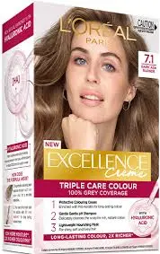 [54847] LOREAL EXCELLENCE 7.1 dark ash blonde