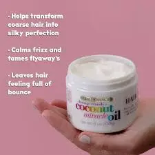 [77997] OGX Coconut Miracle Oil Hair Mask for Damaged Hair