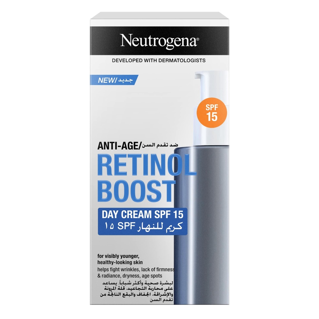 [78017] Neutrogena Retinol Boost Day Cream SPF 15 50ml