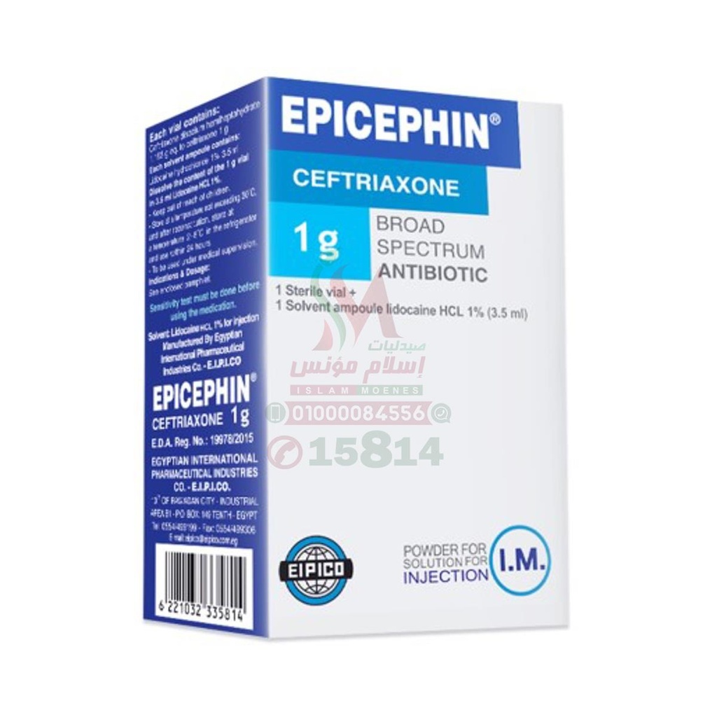 [59966] EPICEPHIN 1 GM I.M VIAL