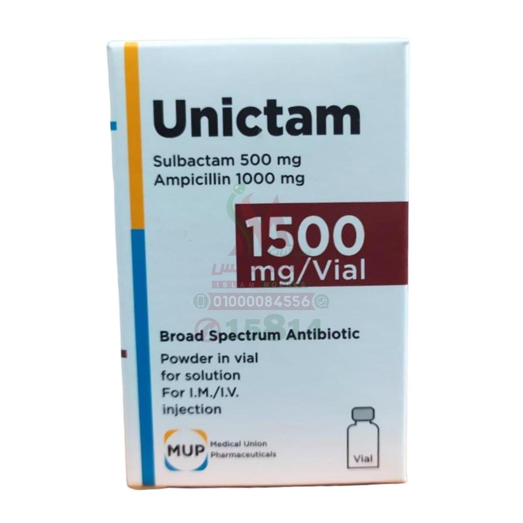 UNICTAM 1500MG VIAL