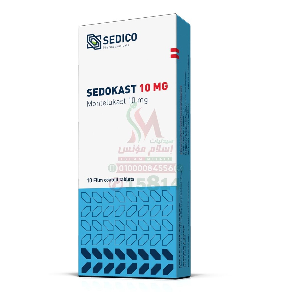 SEDOKAST 10 MG 10 TAB