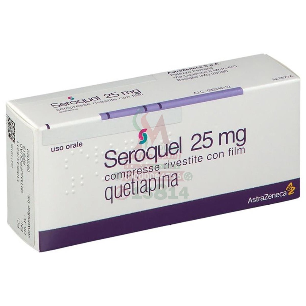 [47294] SEROQUEL 25MG 10TAB