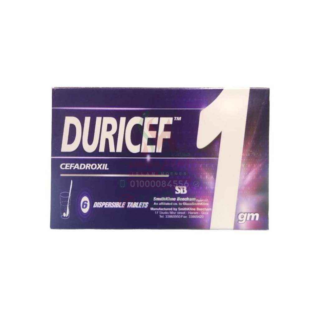 [8554] DURICEF 1GM 6 TAB