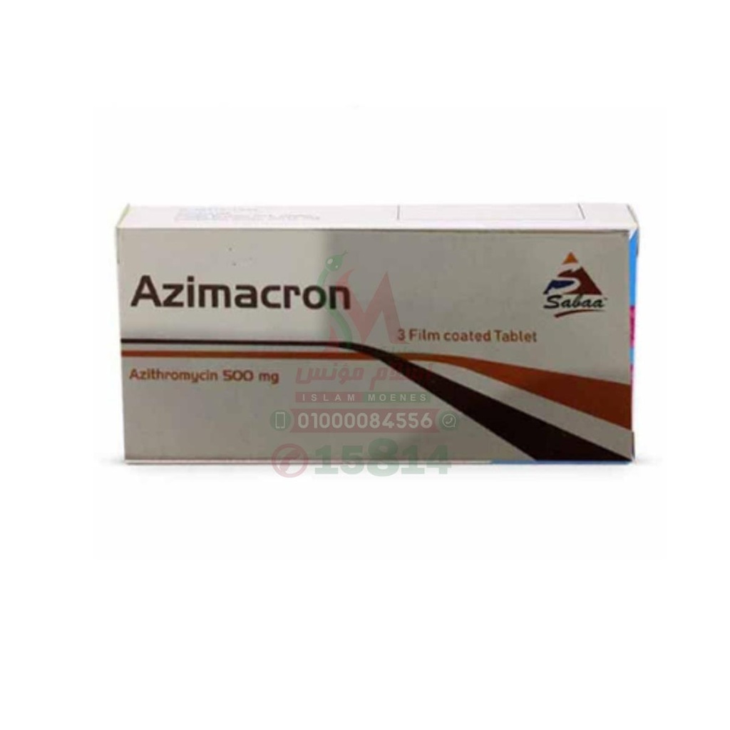 [78316] Azimacron 500mg 3 tabs