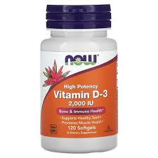 NOW VIT-D 2000 IU 120CAP