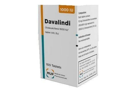 Davalindi 1000 IU 100 Tab