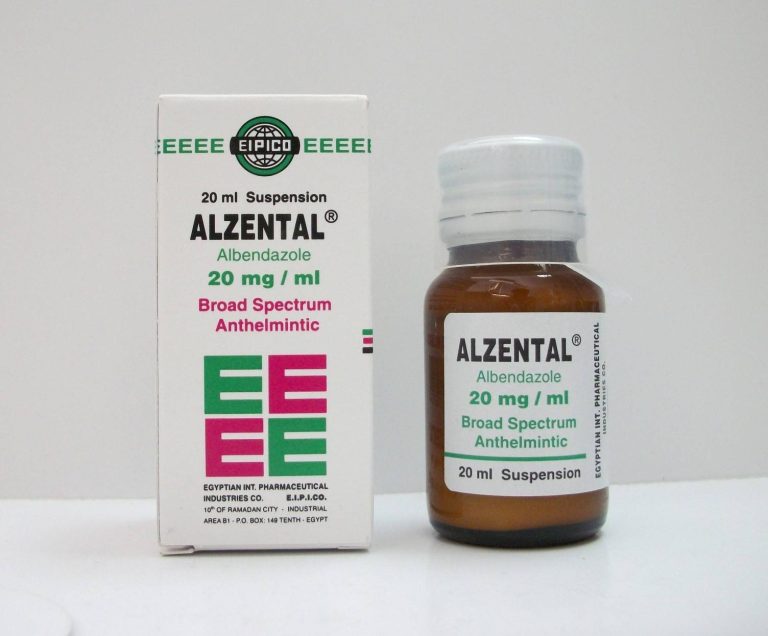 ALZENTAL SUSPENSION - الزنتال معلق | 20 مل | معلق | طارد للديدان وعلاج الطفيليات المعوية
